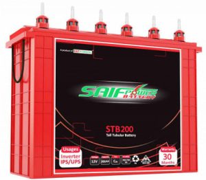 Saif Power STB 200 Tall Tubular 12V Battery – TM Solution BD